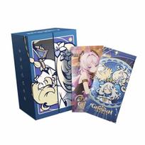 Exquisite Genshin Impact First Series Collectible Cards: Limited Edition Cartoon Character Designs
