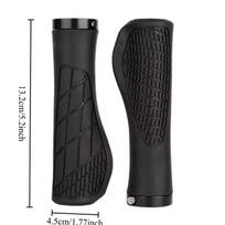 MTB Bike Handlebar Grips 1Pair Anti‑Skid Comfortable Lockable Soft Rubber Bicycle Handle Bar Grips Cycling Parts