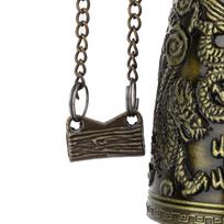 Lotus Buddhist Bell Ornament Bronze Feng Shui Bell Dragon Bell Decoration  Meditation Space