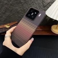 For Xiaomi Mi 15 Pro Ultra Phone Case New Carbon Fiber Kevlar Pattern Magnetic Thin Heat Dissipation Matte Protective Cover xiaomi 15