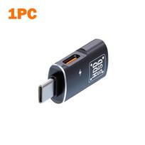 Type C OTG Adapter 2-in-1 USB 2.0 Female High Speed Data Sync Charging Converter for Smartphone Laptop Tablets