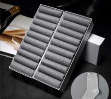 Men's Ice Silk Socks Thin Breathable Odor Control for Spring Summer Everyday Wear One Size juoda
