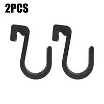2/4pc Car Umbrella Hooks Multifunctional Back Storage Rack Universal Sedans  Towel Holder No-Drill Trunk Hangers Auto Intern