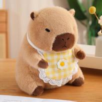 Graduation Creative Funny Plush Toy Capybara Doll Doctor Capybara Bib Capybara Cute Filling Animal Graduation Gift