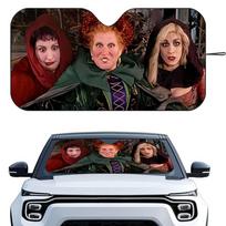 1PC Movie H-Hocus P-Pocus Car SunShade Windshield Foldable Three-layer Insulation Sunshade By Suction Cup Blocks UV Rays Sun