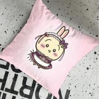 Ornamental Pillow Covers Decorative Luxury Kawaii C-Chiikawas Pink Christmas Decoration Personalized Gift Nordic Home Cover Peach skin 18*18(CM)-1Pcs