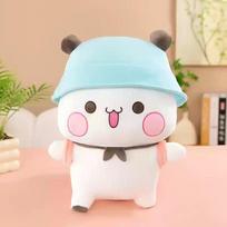 Large Size Bubu & Dudu Panda Plush Toys Cushion Doll Soft Stuffed Couple Collectible Gifts Movies & TV Pusheable 40cm