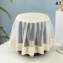 1PCS Dust Cover for Air Fryer Rice Cooker Universal Lace Fabric Dust Protector Cover for Kitchen Appliances Decor Cover Cloth