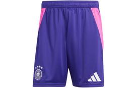Adidas Vokietija 24 išvykos šortai futbolo apačia Gerbėjų leidimas, Vokietijos nacionalinė komanda, Išvykos vyriški Kolegijos violetiniai IP8167 S