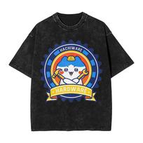 Chiikawas Cute Washed T Shirt Streetwear Hip Hop Vintage TShirts  Tees Tops Men Women 100 Cotton Oversize Summer 2XL