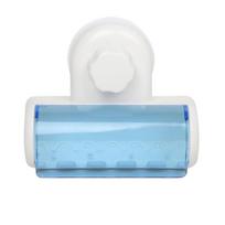 Creative Suction Cup Toothbrush Holder for Bathroom Wall Mounted Easy to Install One Size balta