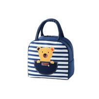 Zipper Lunch Bag, Portable Bento Box Carry Bag for Kids Adults, Leakproof Picnic Cooler for School One Size