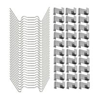 Greenhouse Panel Retainers Fixing Clips Stainless Steel Construction Reliable Glass Retention System 1.2mm Thickness 100 1