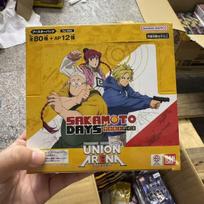 Union Arena Prekybos kortų žaidimo Booster dėžutė Sakamoto Days UA43BT Japonų anime Periferijos kolekcijos kortelė Vaikų žaislai Dovanos