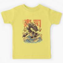 Great Sushi Dragon  Kids T-Shirt 160