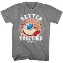 Ren & Stimpy Cartoon Made In The 90's Framed Photo Men's T Shirt S