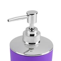4 Piece Includes Cup Toothbrush Holder Soap Dish Bathroom Accessories Set  Home Storage violetinė