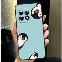 Cute Kawaii Penguin Case For OnePlus Nord CE 5 2 3 4 Lite N20 N30 OnePlus 15 15R 10T 12R 13R 13 12 10 Pro Cover For OnePlus 15R