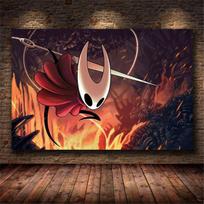 Hollow Knight Elektroninio Žaidimo Plakatas Namų Dekoro Tapyba Vaikų Anime Žaidimo Spaudinys Ant Drobės Sienos Svetainė 21cm×30cm NoFrame