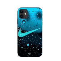 Telefono dėklas - Nike - Iphone 12 mini - Vandens lašas - Silikonas - Minkštas juoda