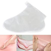 100 vnt skaidraus plastiko vienkartinis vonios įdėklas pėdų pedikiūrui SPA vaško padengimo maišelio kojinė