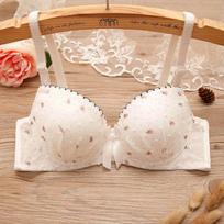 Fashion Bras Ruffles Underwear Girls Cute Lingerie Female Brassiere Colorful Lady Sexy Bras 34/75AB