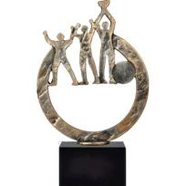 Statulėlė BEL434 Pergalė - 23cm - Sidabras/Bronza