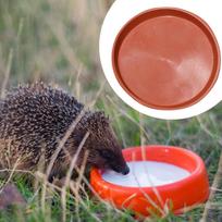 Ežiuko dubenėlis Maisto indelis Naminių gyvūnėlių reikmenys ir vandens padavimo indelis Mažam gyvūnėliui brown