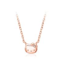 Sawnio Hello Kitty Jewelry Signature Necklace (Pink) Hlsn179-P