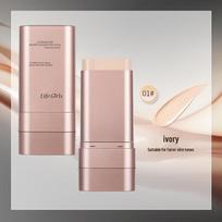 Lifegirl Radiant Moisturizing Foundation Stick: Natural, Clear, Brightening, Lightweight, Long-Lasting, Dual-Ended Cream.