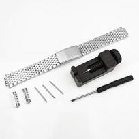 Replacement watch strap 18/19/20mm curved interface stainless steel solid strap 18mm sidabras