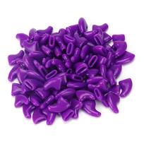 100Pcs Soft PVC Pet Cat Nail Cover Paw Claw Cap Wrap Grooming Accessory Decoration Set S
