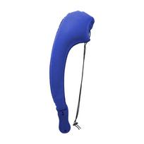 Travel Neck Body Pillow Airplane Neck Pillow Inflatable Travel Pillows Upper Body Support for Sleeping Car Seat Airplane tamsiai mėlyna