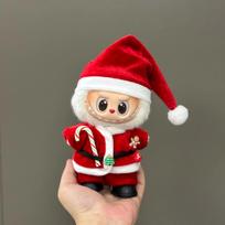 Labubu  Doll Christmas Outfit - Festive Holiday Costume Set, Cute Plush Santa Dress with Accessories for  Dolls (Clothes Only)