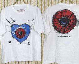The Cure 1992 Wish Tour shirt, vintage T-shirt, white tee Unisex T-Shirt S