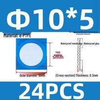 e-PTFE Waterproof Breathable Vent Membrane balta spalva
