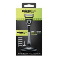 Japan Gillette Labs Exfoliating Holder 5B Combo Pack with 5 Replacement Blades and Magnet P&G juoda
