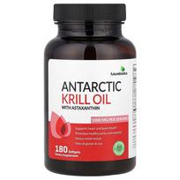 FutureBiotics Antarctic Krill Oil with Astaxanthin 1000mg Softgels, 180 Count 180 pcs - 1 ea