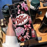Cherry D-Dr-P-Pepper Drink Cases Phone Case for Samsung Galaxy S26 Ultra S25 Edge S24 S23 FE S21 Plus S20 S22 S10 Cover TPU Capa Samsung S24 Ultra