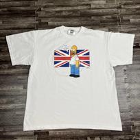 Vintage Simpsons Homer Shirt English Who Needs That Tshirt White XL Retro Y2K XL