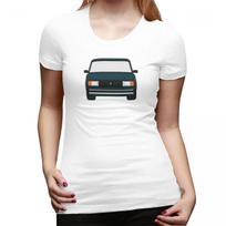Lada VAZ 2104 2105 2107 Nova Riva Green Color TShirt for Women Crew Neck Streetwear T Shirts Womens Short Sleeve Clothes Tops S