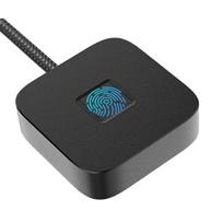 USB Fingerprint Reader for PC 360 Degree Touch Fast Recognition Biometric Fingerprint Scanner Dongle Support for   10 11 Hello