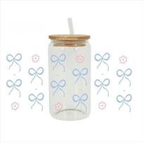 Cartoon Theme Waterproof UV DTF Transfer Sticker Smooth Clear Transfer Sticker Strong Sticky 3D Design Cup Wraps DIY Decals