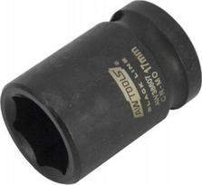 AW-Tools AWTOOLS SMŪGINĖ GALVUTĖ 6K 1/2″ TRUMPA 13 mm Juodas LINE