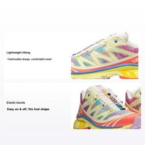 Salomon XT-6 Mt. Siguniang Unisex Kedai Daugiaspalviai Geltonai-Irisiniai Gyvybingai-Koraliniai L47362100 36⅔