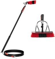 Ulsonix Teleskopinis šepetys su vandens jungtimi langų ir plokščių plovimui, plotis 35 cm, 175-720 cm