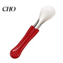 Cream Rose Maker 304 Stainless Steel Ice Scoop, Shape Dessert Tool with Non-Slip Scooper Handle Design, Spatula for Gelato Smoothies Pudding, raudona