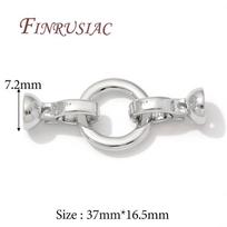 18K Gold Plated Fasteners For Clasps Connectors For Jewelry DIY Bracelets Making Accessories Necklace Clasp Findings 1 piece