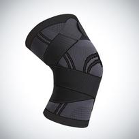 Fitness Accessories Compression Knee Brace Sleeves Basketball Gym Nylon Compression Sleeve Knee Brace for Knee Pain Relief S juoda