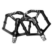 MTB Flat Pedals Mountain Bike Pedals, Adult Road Bike Pedals, Bicycle Platform Aluminum Alloy Non-Slip Pedal for Gravel Bike/BMX Pedal juoda